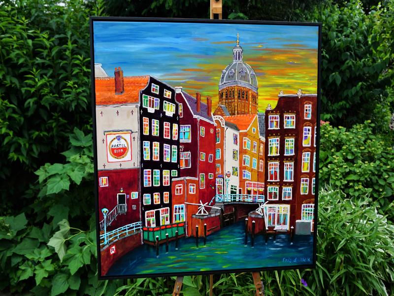Achter in Amsterdam